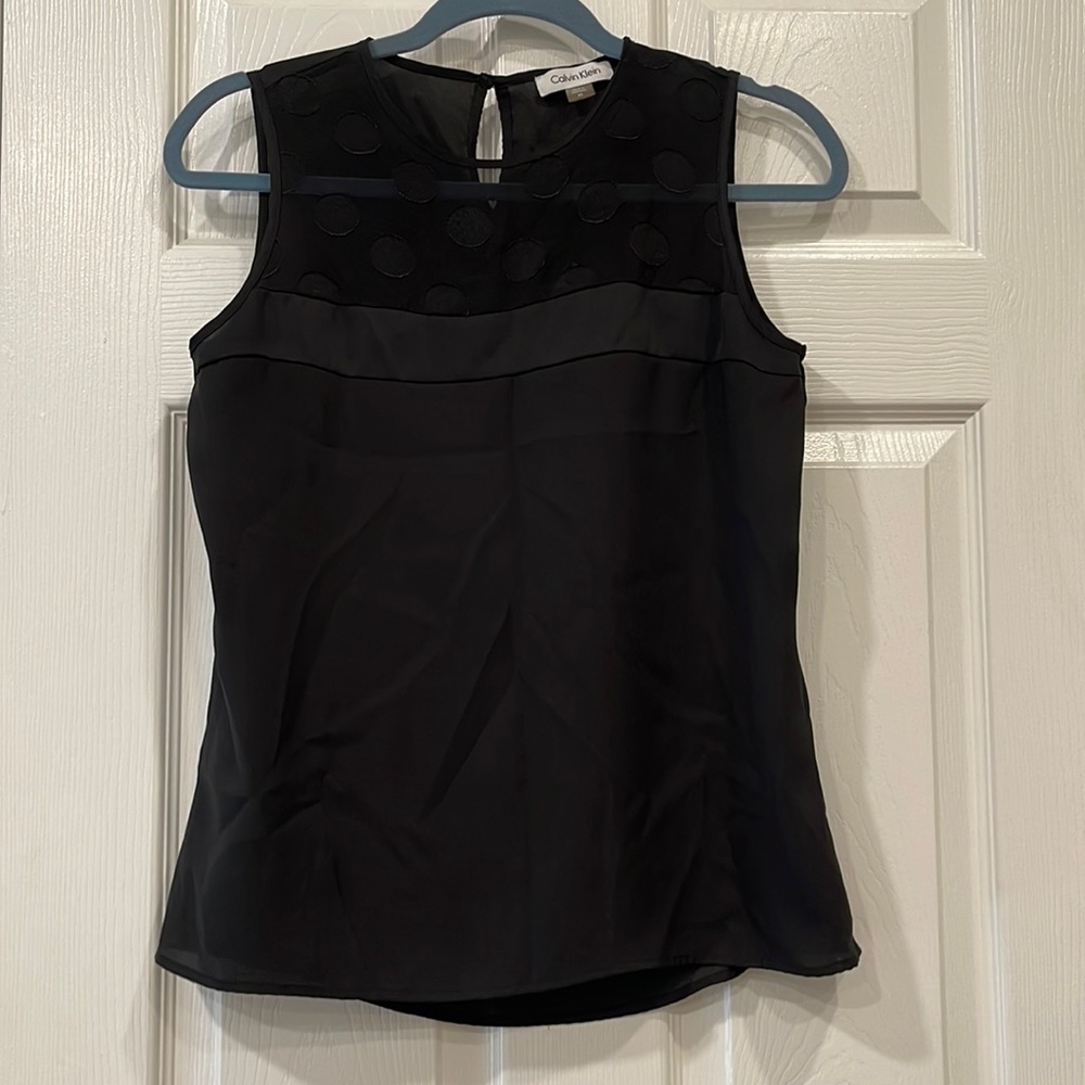 CALVIN KLEIN BLACK TOP